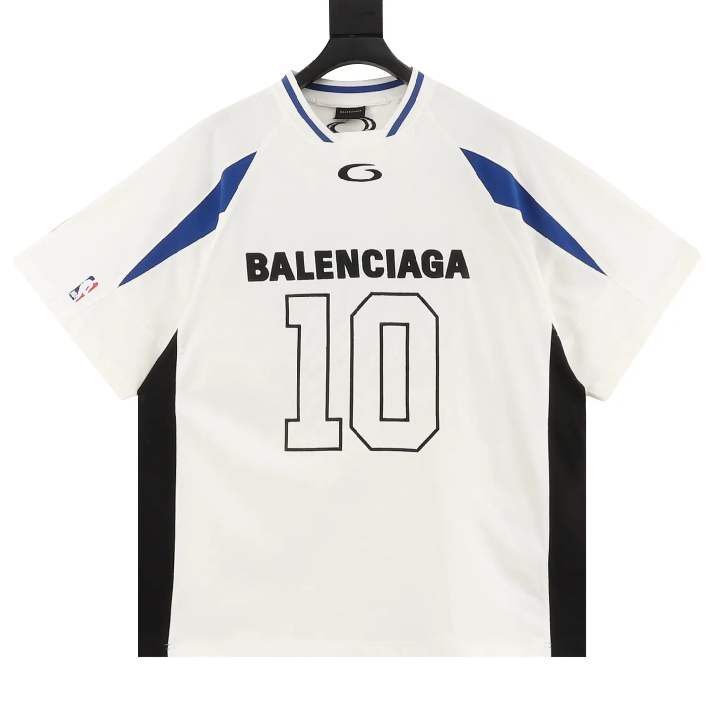 BALENCIAGA BLCG X NBA T 150D ， 245 ， 5 ， ， TAJINA ，Black ， ， ， ：A 323# ；White Size：S M L XL